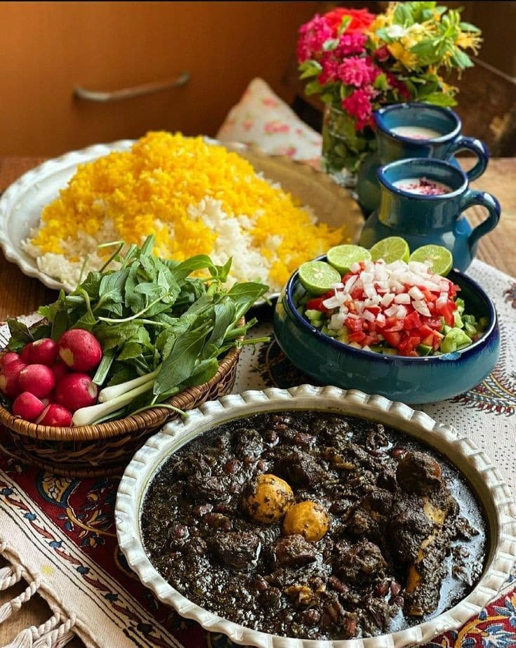 قورمه سبزی 