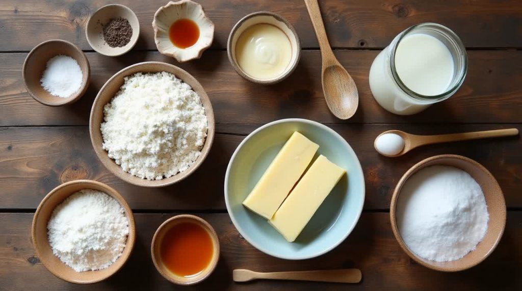 مواد لازم برای  شیرینی عید بدون فر و همزن 