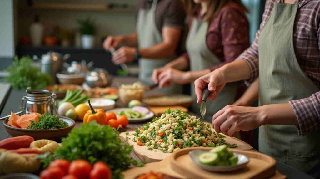 دستور تهیه سالاد الویه برای300 نفر