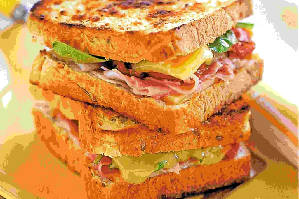 ساندویچ ژامبون و پنیر