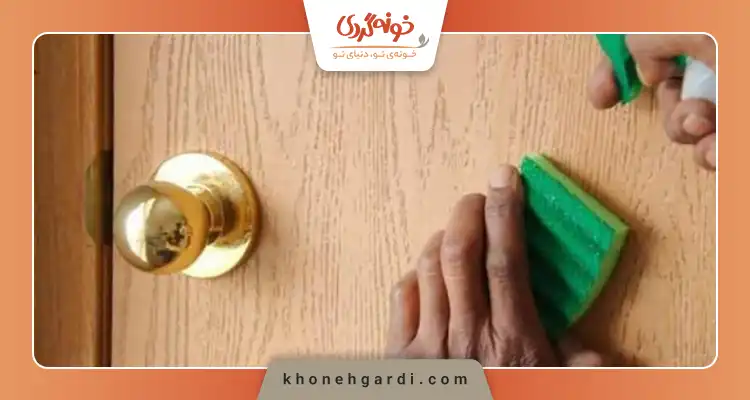 تميز كردن درب ضد سرقت فلزی