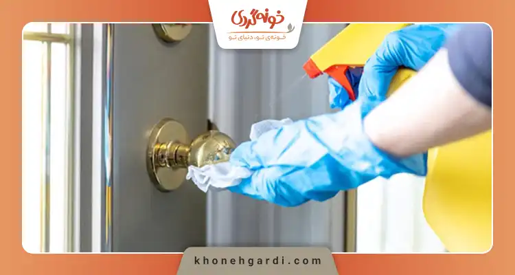 تميز كردن درب ضد سرقت فلزی
