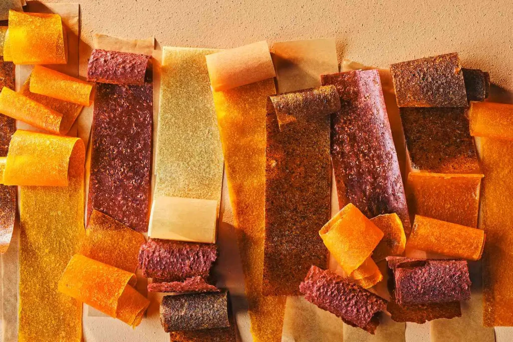 طرز تهیه لواشک سیب خانگی خوشرنگ و خوشمزه