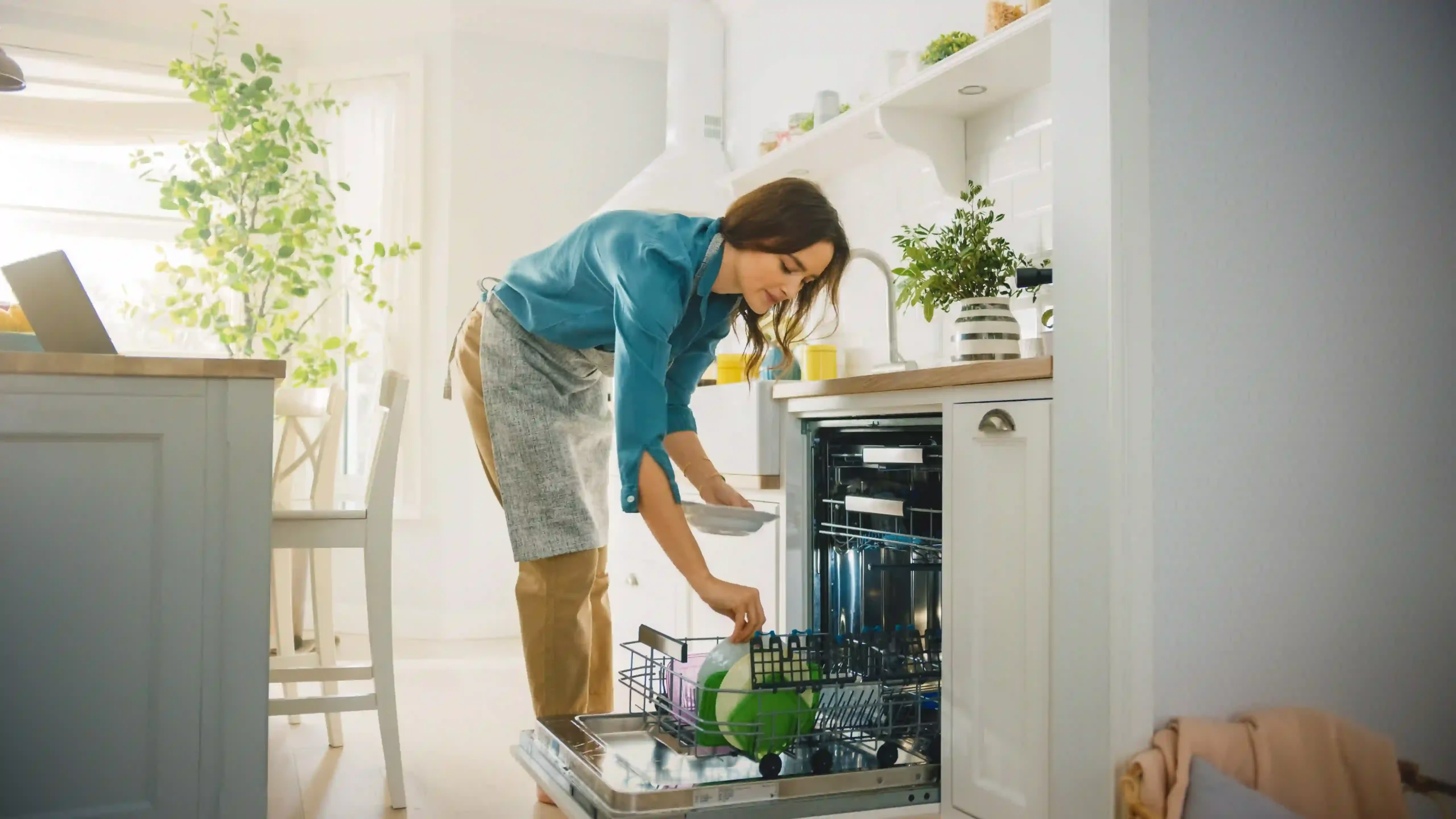 نحوه چیدن ظروف در ماشین ظرفشویی