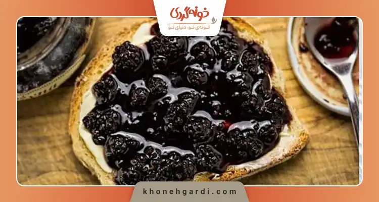 طرز تهیه مربا و شربت شاه توت