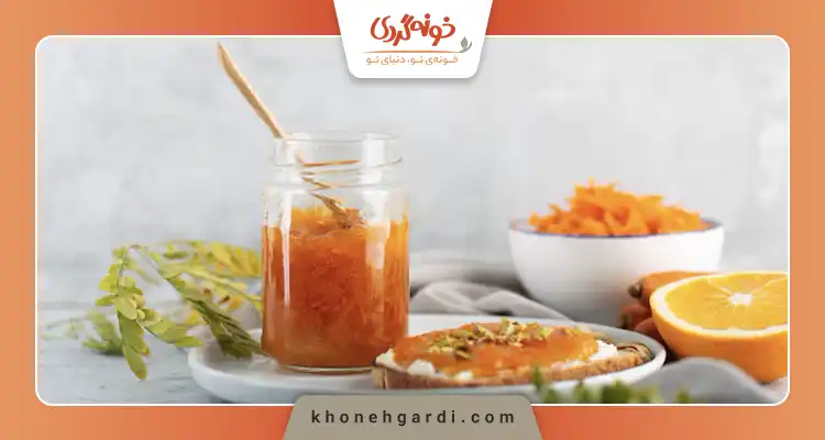 طرز تهیه مربا هویج یک کیلو