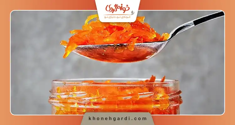 طرز تهیه مربا هویج یک کیلو