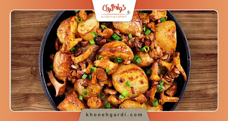 غذای رژیمی با سیب زمینی