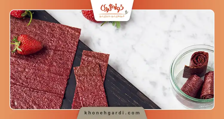 برای ترش شدن لواشک خانگی چه کنیم؟