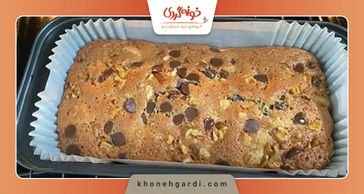 کیک رژیمی با جو دوسر بدون موز