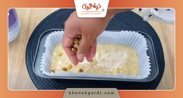 کیک رژیمی با جو دوسر بدون موز