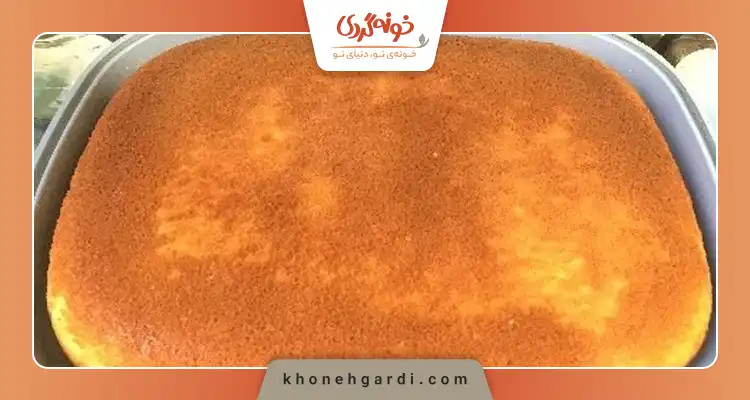 طرز تهیه کیک یزدی در ماهیتابه رژیمی