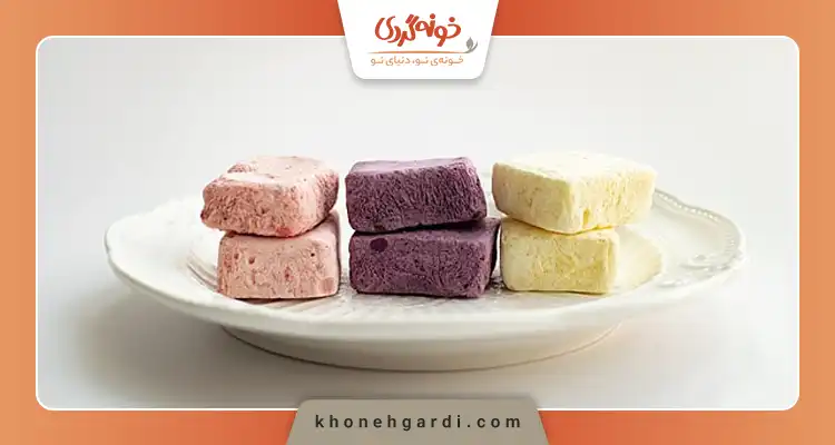 طرز تهیه بستنی خشک خانگی بدون دستگاه