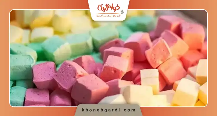 طرز تهیه بستنی خشک خانگی بدون دستگاه