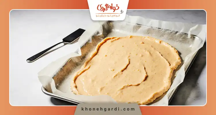طرز تهیه لواشک طالبی خانگی