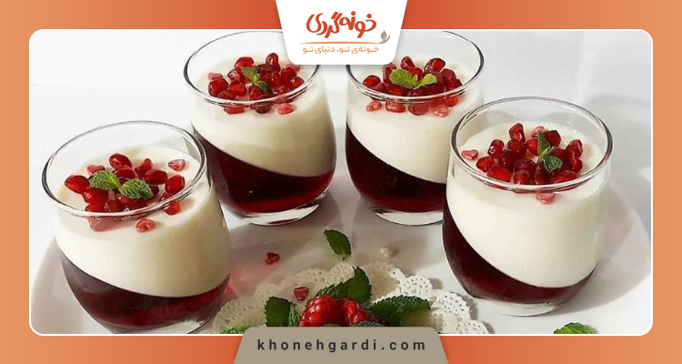 تزیین ژله شب یلدا