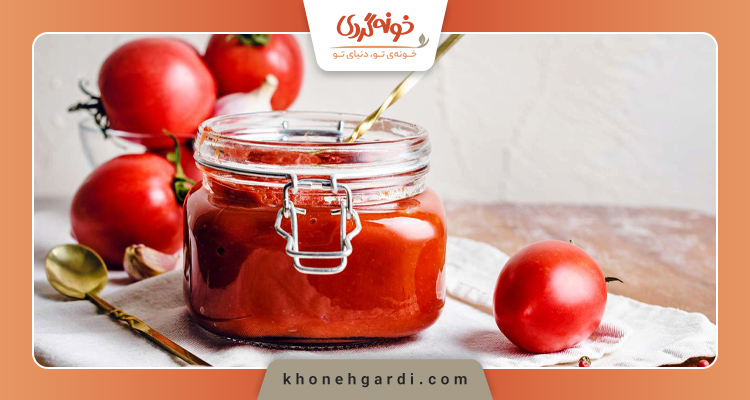جوشاندن رب گوجه کپک زده