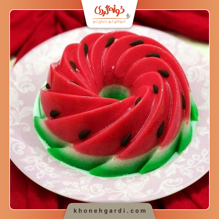 تزیین ژله شب یلدا