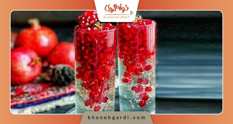 تزیین ژله شب یلدا