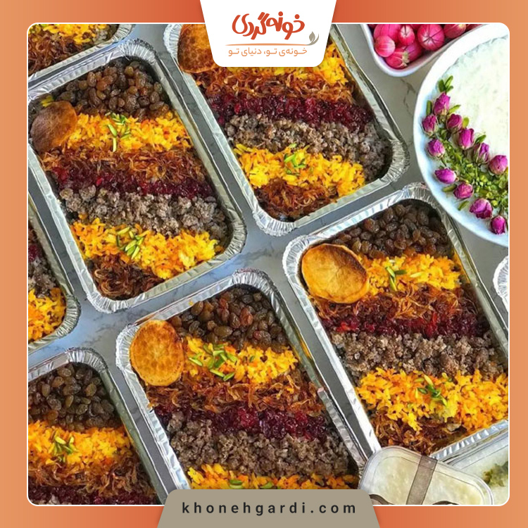 طرز تهیه عدس پلو با گوشت چرخ کرده و رب