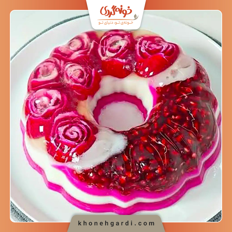 تزیین ژله شب یلدا