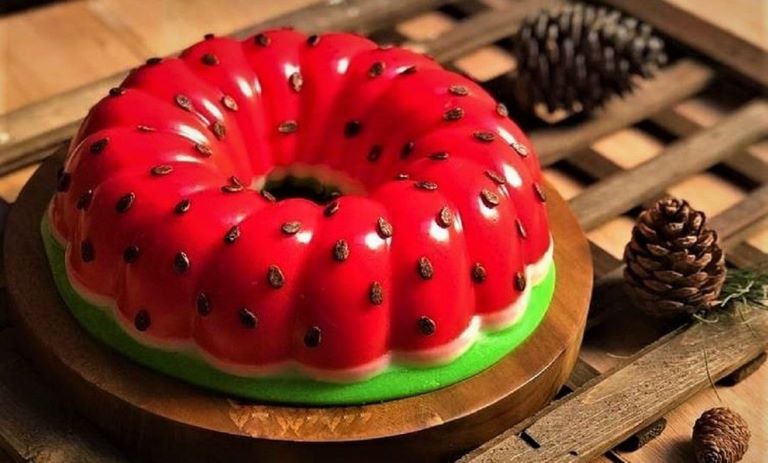 تزیین ژله شب یلدا