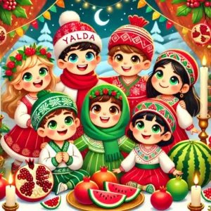 خوراکی شب یلدا برای بچه ها