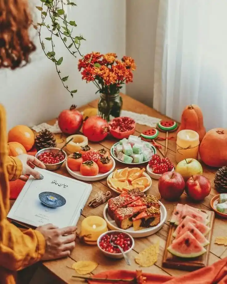 خوراکی های شب یلدا