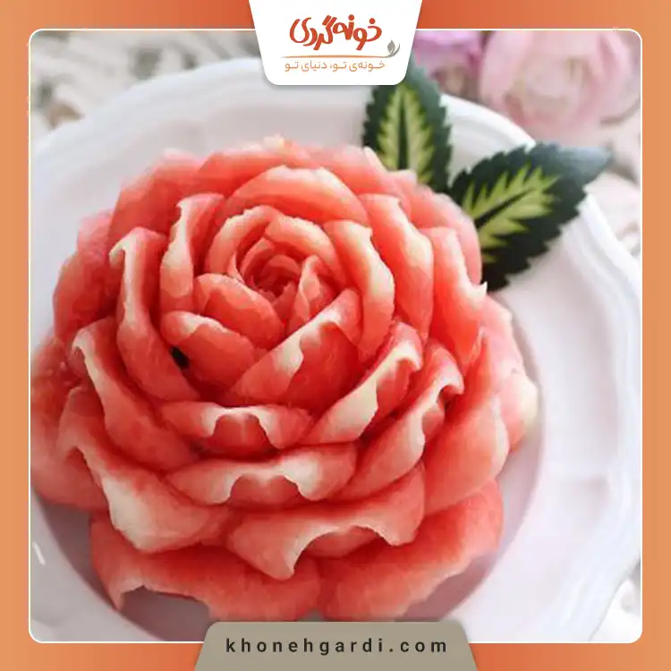 حکاکی هندوانه شب یلدا