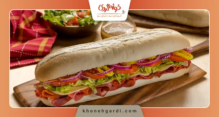 بهترین ساندویچ آماده