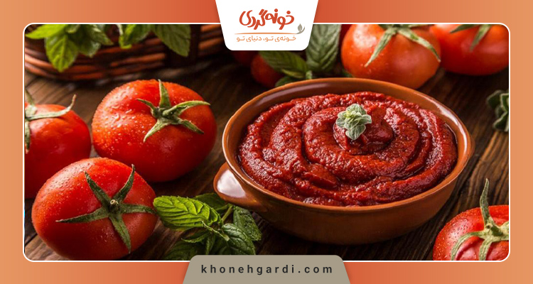 چکار کنیم رب گوجه قرمز شود