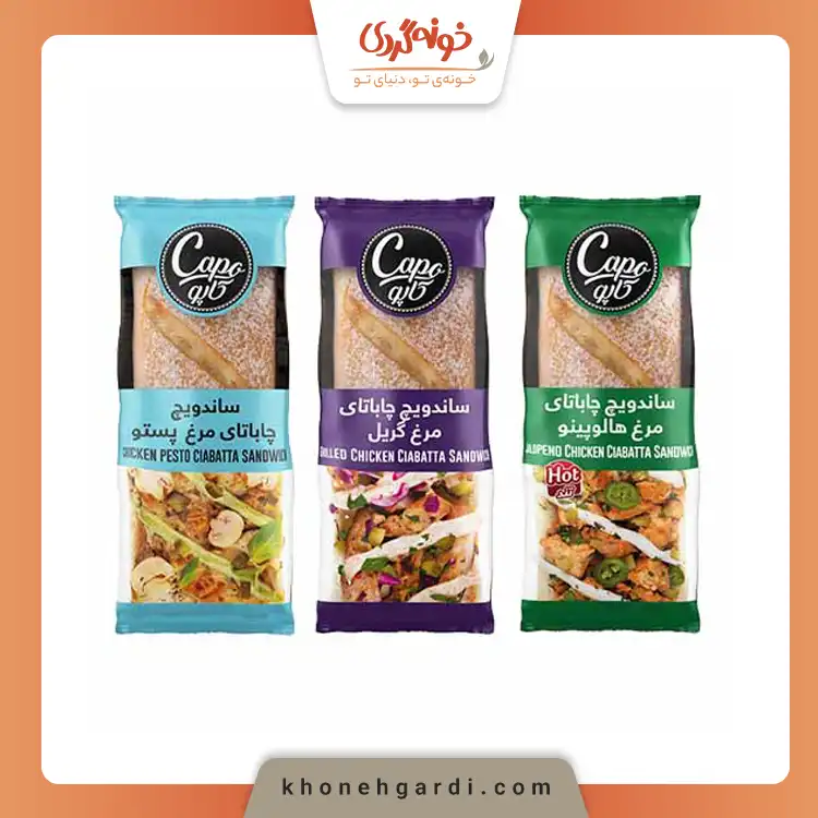 بهترین ساندویچ آماده