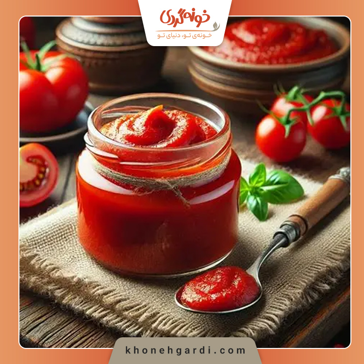 چکار کنیم رب گوجه قرمز شود