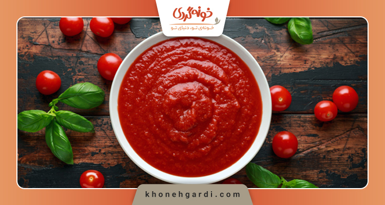 چکار کنیم رب گوجه قرمز شود